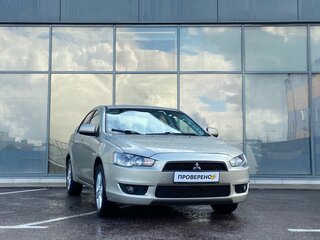 2008 Mitsubishi Lancer X, бежевый, 416000 рублей, вид 2