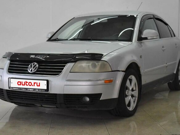 2002 Volkswagen Passat B5 Рестайлинг, серебристый, 267000 рублей