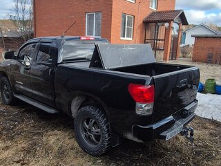2009 Toyota Tundra CrewMax II, чёрный, 3500000 рублей, вид 4