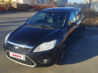 2008 Ford Focus II Рестайлинг, чёрный, 650000 рублей, вид 2
