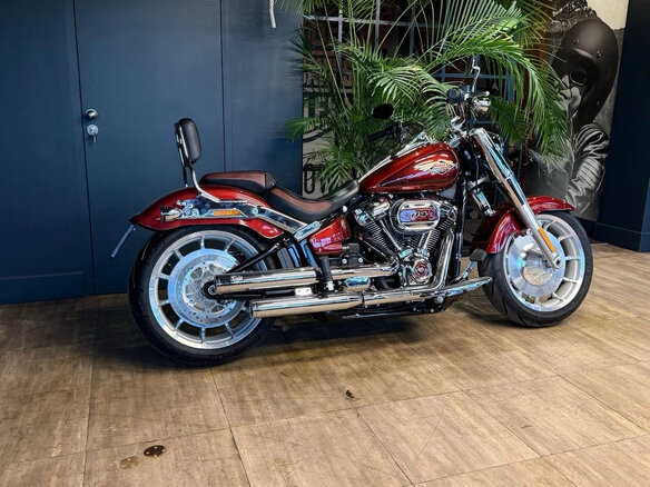 2023 Harley-Davidson Fat Boy, пурпурный, 3550000 рублей - вид 12