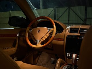 2008 Porsche Cayenne I Рестайлинг (957), пурпурный, 1450000 рублей, вид 3