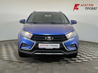2020 Lada (ВАЗ) Vesta SW Cross I, синий, 1150000 рублей, вид 2