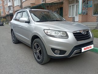2012 Hyundai Santa Fe II Рестайлинг, серебристый, 1250000 рублей, вид 1