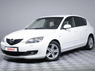 2006 Mazda 3 I (BK) Рестайлинг, белый, 470000 рублей, вид 1