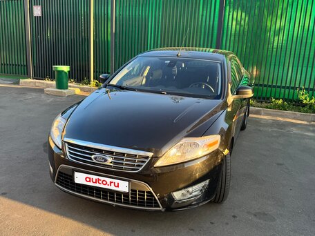 2009 Ford Mondeo IV, чёрный, вид 2