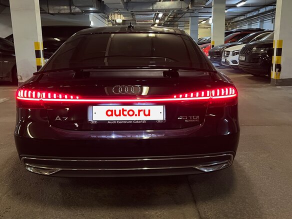 2019 Audi A7 40 TDI II (4K), чёрный, 4400000 рублей - вид 4