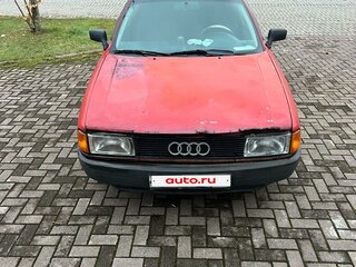 1991 Audi 80 IV (B3), красный, 80000 рублей, вид 2