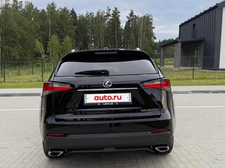 2016 Lexus NX 200t I, чёрный, 2251229 рублей, вид 4