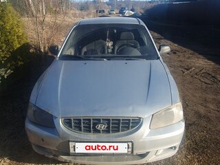 2000 Hyundai Accent II, серебристый, 200000 рублей, вид 1