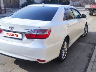 2016 Toyota Camry VII (XV50) Рестайлинг, белый, 2550000 рублей, вид 2