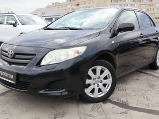 2008 Toyota Corolla X (E140, E150), чёрный, 589000 рублей, вид 3