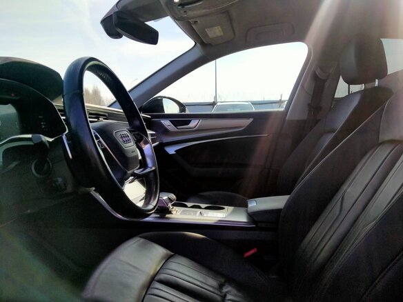 2021 Audi A6 40 TFSI V (C8), чёрный, 3619839 рублей - вид 5