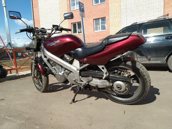 1999 Honda Bros, пурпурный, 438000 рублей - вид 10