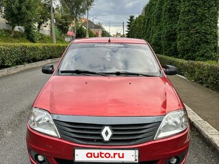 2008 Renault Logan I, красный, 375000 рублей, вид 2