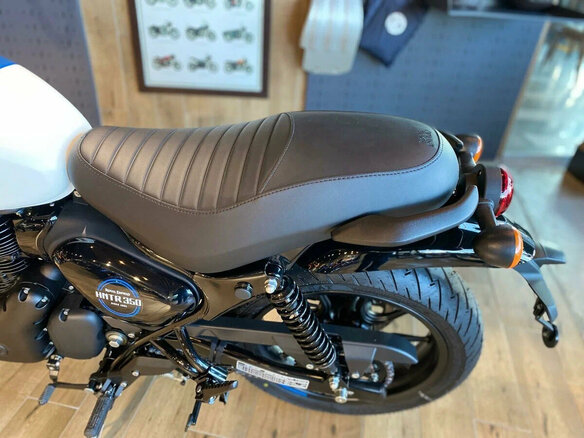 2025 Royal Enfield Hunter, синий - вид 9