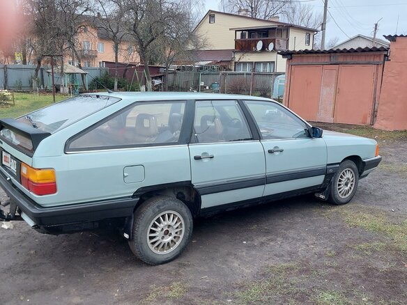 1985 Audi 100 III (C3), серый, 190000 рублей - вид 1