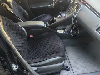 2010 Toyota Prius III (XW30), чёрный, 1050000 рублей, вид 4