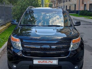 2013 Ford Explorer V, чёрный, 1670000 рублей, вид 1
