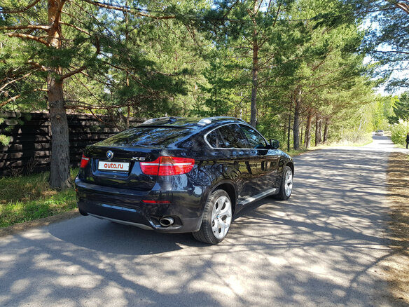 2009 BMW X6 35i 6-speed I (E71), чёрный - вид 8