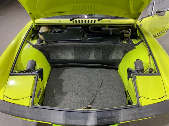 1971 Porsche 914, жёлтый - вид 17
