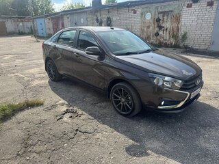 2018 Lada (ВАЗ) Vesta I, коричневый, 950000 рублей, вид 2