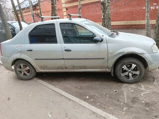 2007 Renault Logan I, серый, 265000 рублей, вид 2