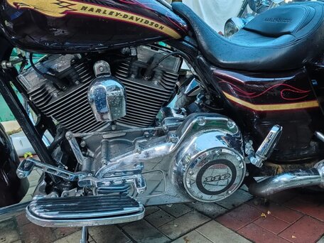 2010 Harley-Davidson CVO Street Glide, красный, 1150000 рублей, вид 5