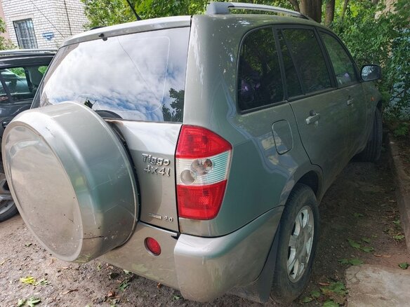 2011 Chery Tiggo (T11) I, серый - вид 9
