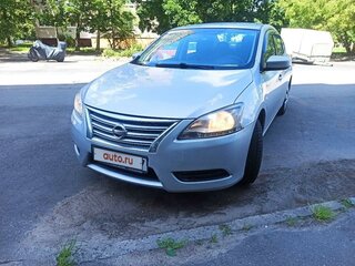 2015 Nissan Sentra VII (B17), серебристый, 670000 рублей, вид 2