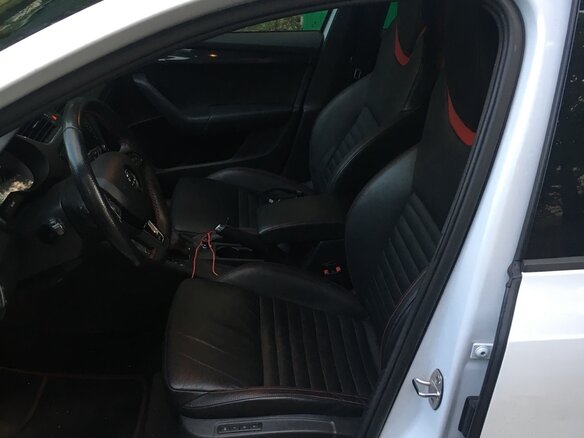 2015 Skoda Octavia RS III, белый - вид 4