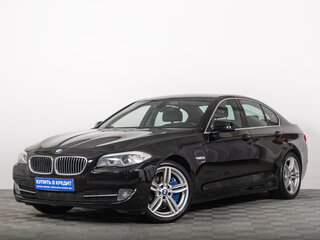 2011 BMW 5 серии 525d xDrive VI (F10/F11/F07), чёрный, 1809000 рублей, вид 2