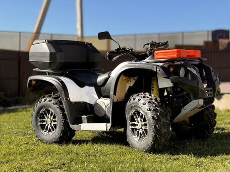 2014 Stels ATV-600YS Leopard, белый, 400000 рублей, вид 3