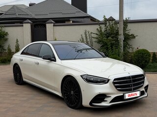 2021 Mercedes-Benz S-Класс 350 d Long 4MATIC VII (W223), белый, 9200000 рублей, вид 3