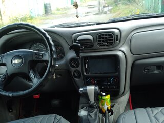 2005 Chevrolet TrailBlazer I, серебристый, 550000 рублей, вид 4