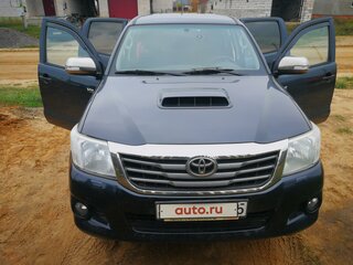 2014 Toyota Hilux VII Рестайлинг, чёрный, 2400016 рублей, вид 3