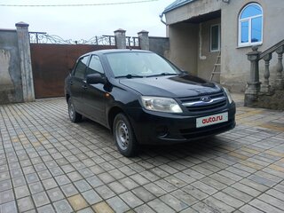 2014 Lada (ВАЗ) Granta I, чёрный, 400000 рублей, вид 2
