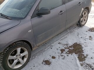 2008 Mazda 3 I (BK) Рестайлинг, белый, 350000 рублей, вид 4