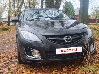 2008 Mazda 6 II (GH), чёрный, 850000 рублей, вид 1