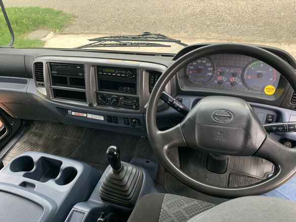 2005 Hino Series 500 (Ranger), голубой - вид 12