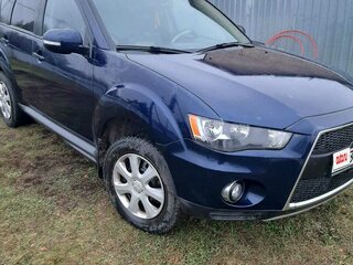 2010 Mitsubishi Outlander II Рестайлинг, синий, 1000000 рублей, вид 2