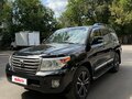 2014 Toyota Land Cruiser 200 Series Рестайлинг 1, чёрный, 4000000 рублей