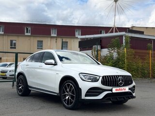 2020 Mercedes-Benz GLC Coupe AMG 43 AMG I (C253) Рестайлинг, белый, 6490000 рублей, вид 1