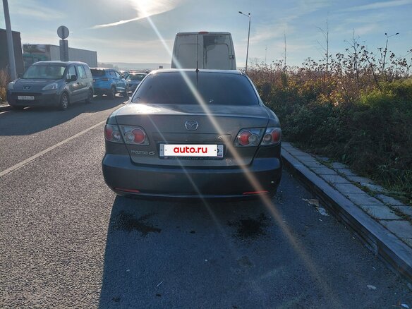 2007 Mazda 6 I (GG) Рестайлинг, серый, 370000 рублей - вид 3