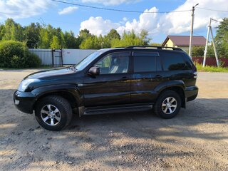 2004 Toyota Land Cruiser Prado 4-speed 120 Series, чёрный, 1800000 рублей, вид 4