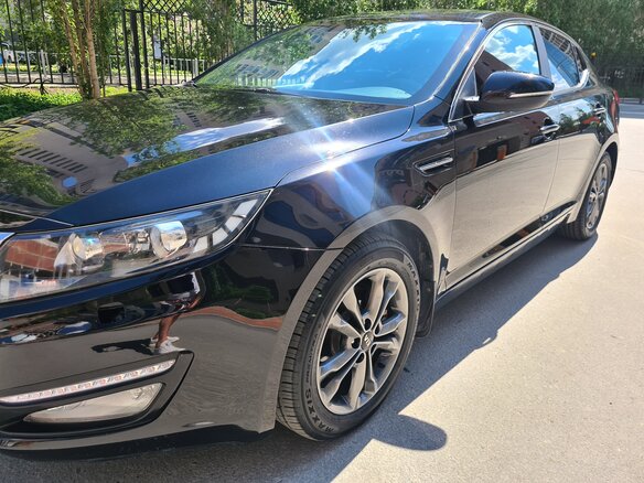 2013 Kia Optima III Рестайлинг, чёрный, 1460000 рублей - вид 20