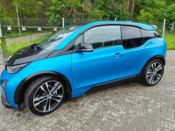 2016 BMW i3 REX 94Ah I (I01), синий, 2250000 рублей - вид 7