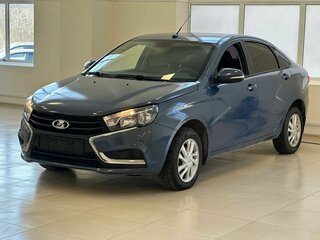 2016 Lada (ВАЗ) Vesta I, синий, 700000 рублей, вид 3