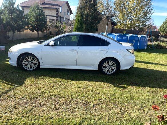 2008 Mazda 6 II (GH), белый, 800000 рублей - вид 10
