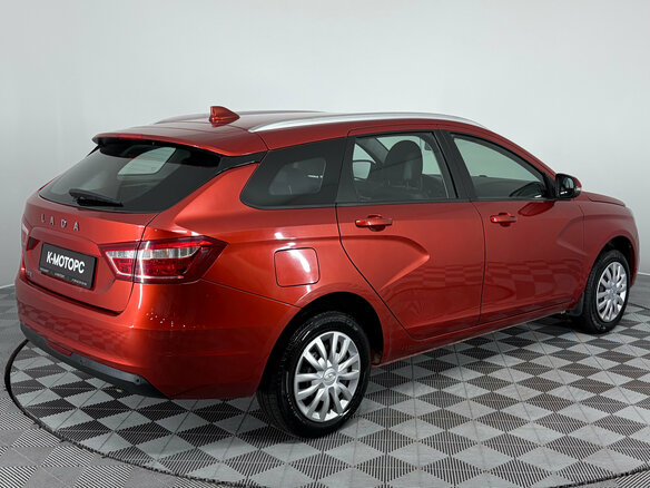 2020 Lada (ВАЗ) Vesta SW I, красный, 1090000 рублей - вид 4